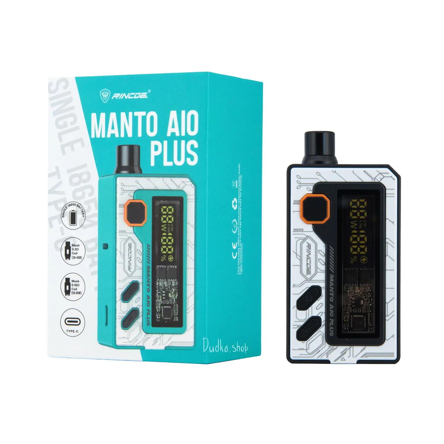 Rincoe Manto AIO Plus (Black White) купить в Омске